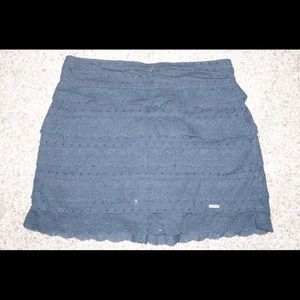 Dark Blue mini Skirt from Hollister